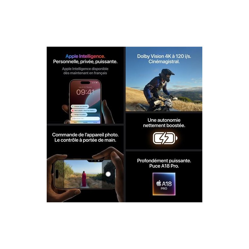 Apple iPhone 16 Pro  128GB Titanio Natural (Natural Titanium)